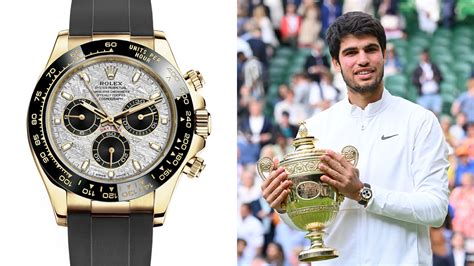 rolex caros|Carlos Alcaraz Wore a Rolex Daytona to Accept His Wimbledon .